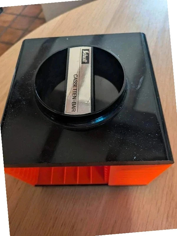 Casos de casetes de audio giratorios vintage – photo 3